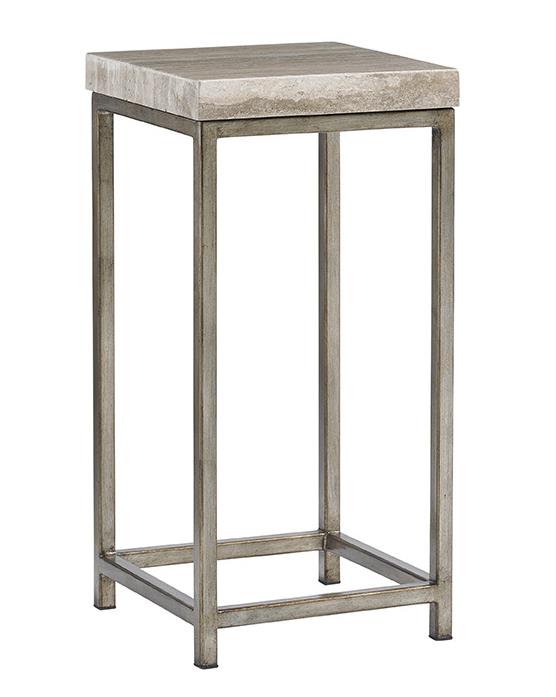 Lexington LAUREL CANYON 721951 Ashcroft Accent Table with Silver